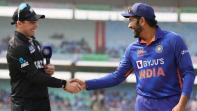 india vs newzeland toss