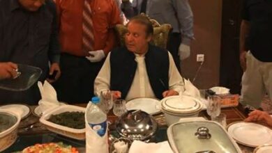 nawaz sharief got breakfast