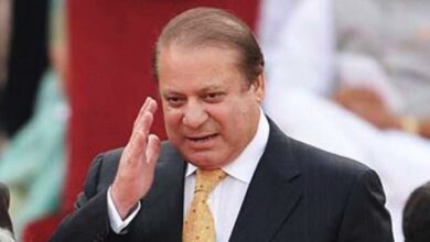 nawaz sharief in jalsa