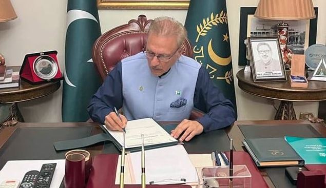 parliament and arif alvi