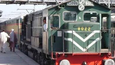 protest of railway worker