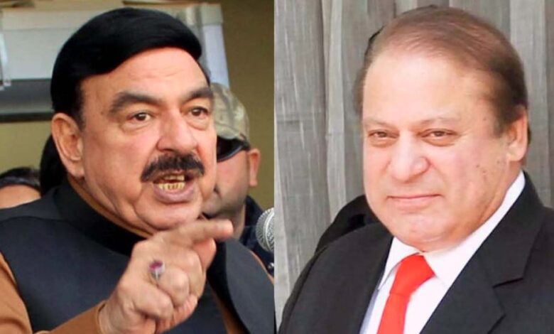 sheikh rasheed and nawaz sharif