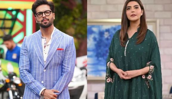 actor fahad mustafa,nida yasar