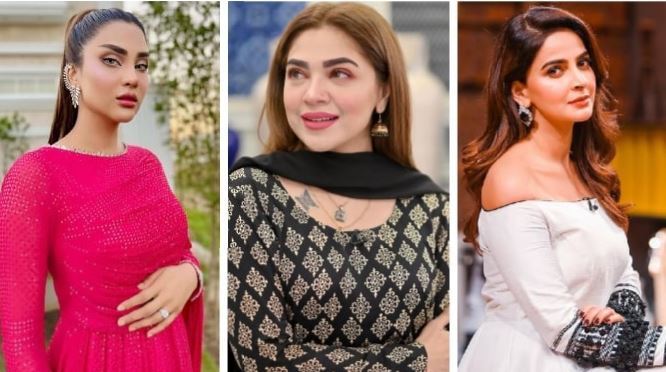 actress fiza ali,saba qamar,nitasha