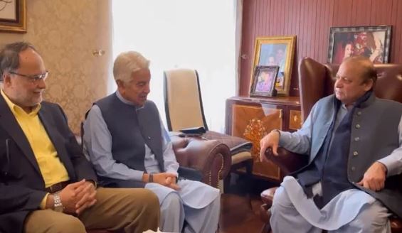 ahsan iqbal,kh asif ,nawaz sharief