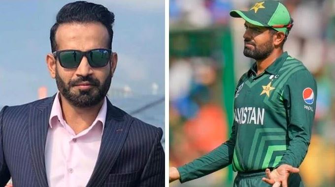 babar azam and irfan pathan