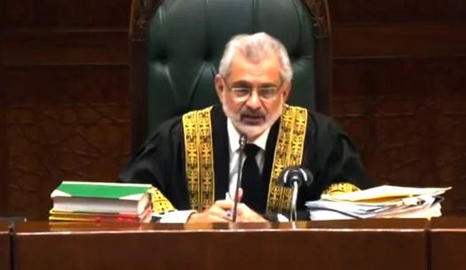 chief justice faz esa qazi