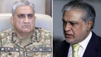 ishaq dar and bajwa