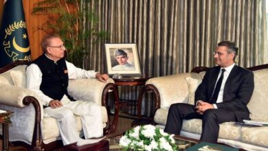 mansoor awan meeting with arif alvi