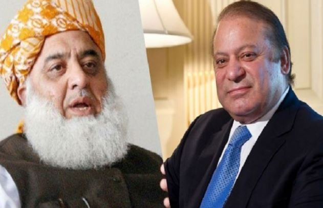 molana fazal ur rehman,nawaz sharief