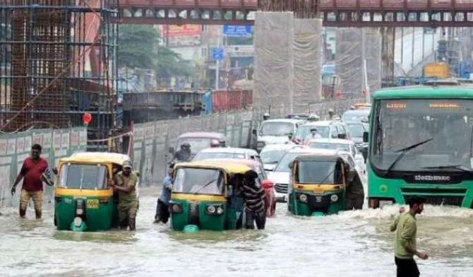rain in bangloru