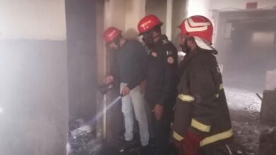 fire in meo hospital