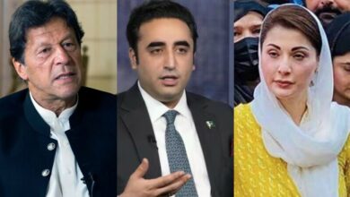maryam nawaz, bilawal bhutto and imran khan