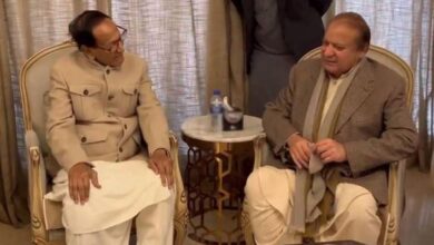 nawaz sharif meeting with chaudry shujaat