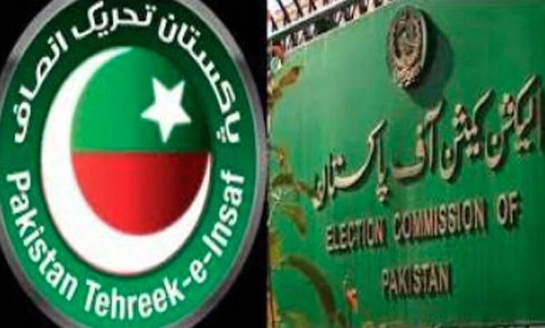 pti and election commission