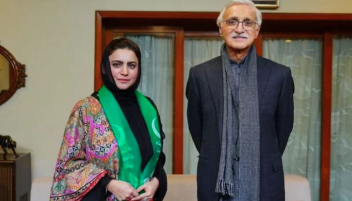 aysha rajab meet with jahangir tareen