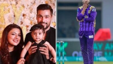 cricketer m amir and family
