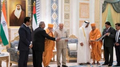 first mandir in abudabhi