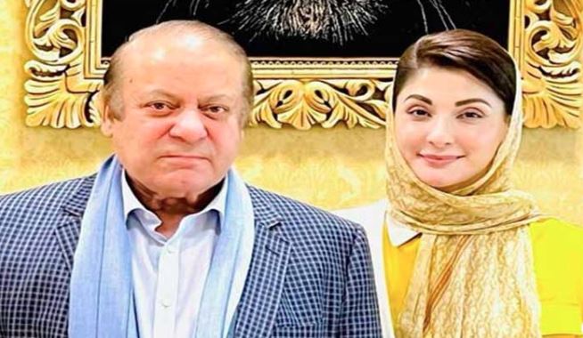 maryam nawaz,nawaz sharief