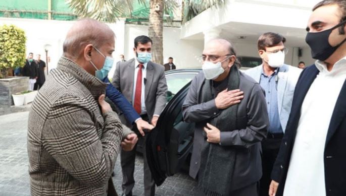 shahbaz sharif and zardari