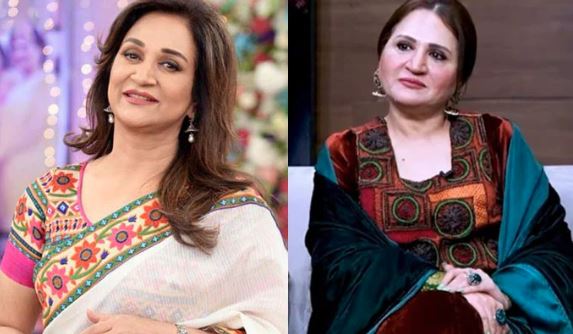 actress bushra ansari,usma waqas