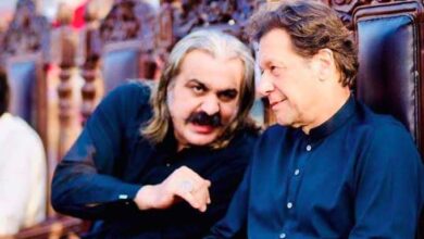 ali amin ganda pur,imran khan