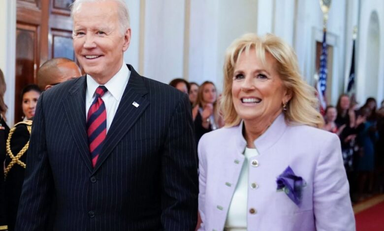 american president joe biden jill biden