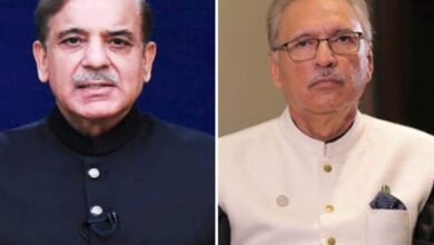 arif alvi,pm shebaz sharief