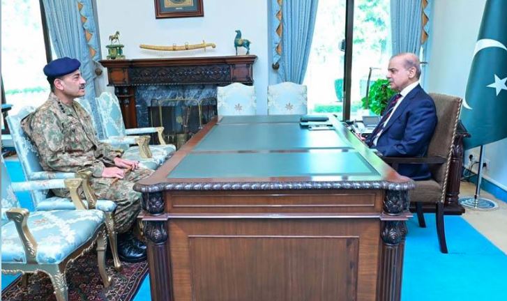 army chief gen asim munir,pm shebaz sharief