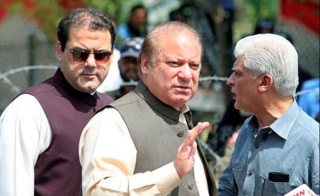 hussain nawaz and nawaz sharif