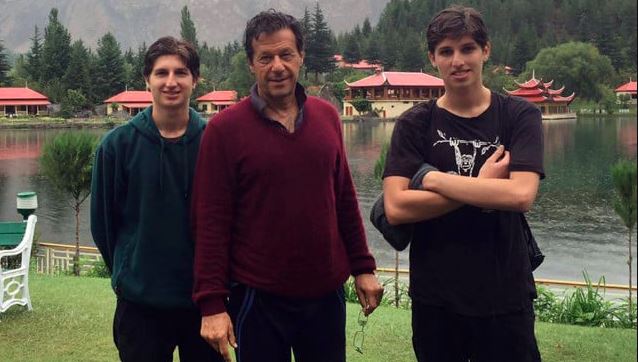 imran khan sons tweet