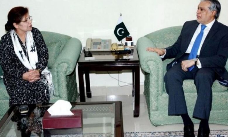 ishaq dar,shamshad akhtar