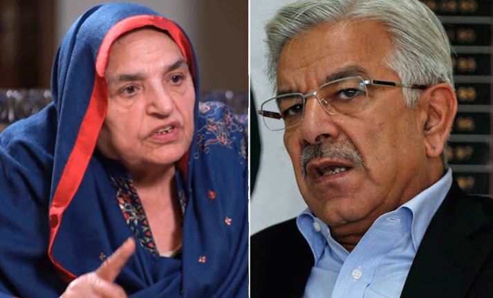 khawaja asif,rehana dar