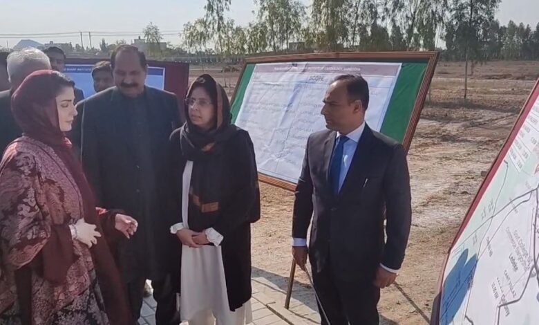 maryam nawaz reached in sargodha