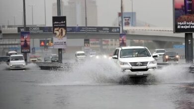 rain in uae