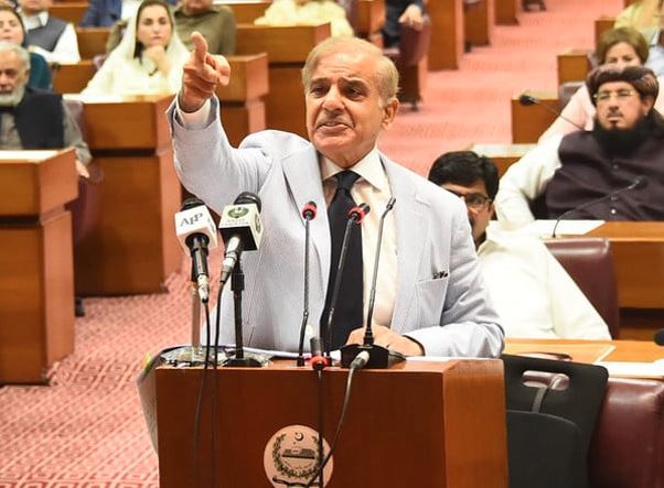 shehbaz sharif in assembly