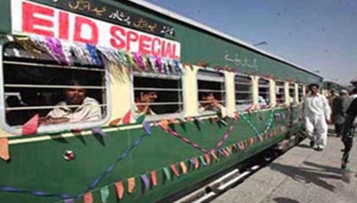 speacial train on eid ul fiter