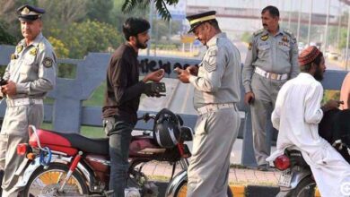traffic challan in karachi