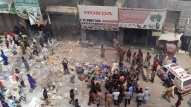 blast in karachi