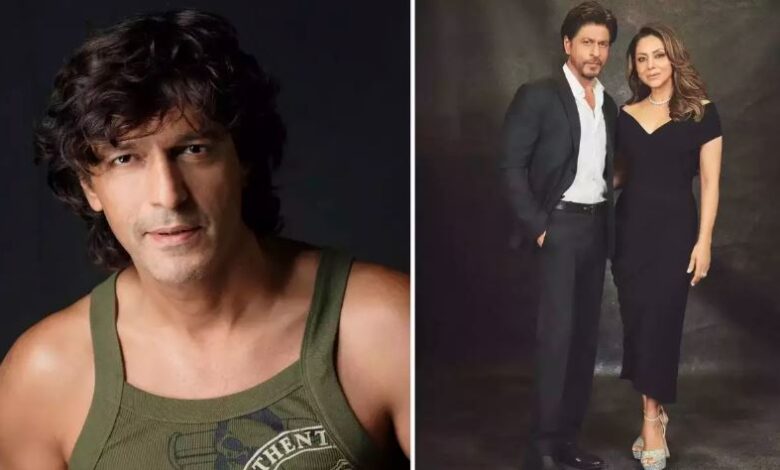 chunky pandey shah rukh khan and gauri khan