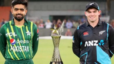 cricket match pak vs newze land