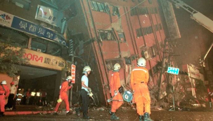 earth quake in tiawaan