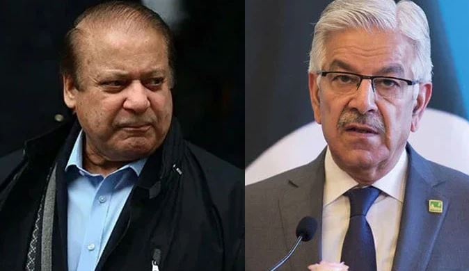 khawaja asif,mian nawaz sharief