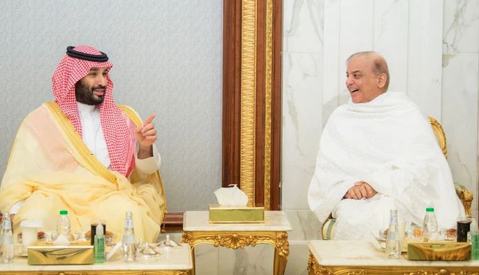 shahbaz sharif and muhammad bin salman meeting
