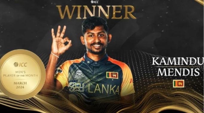 srilankan player of the month