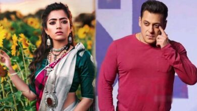 actor salman khan,actress rasmika mandana