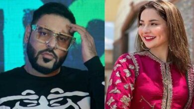 actress hania amir,singer badsha