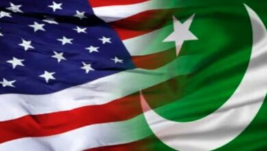 america pakistan,flags