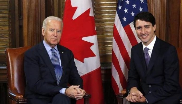 biden and justin trudeau