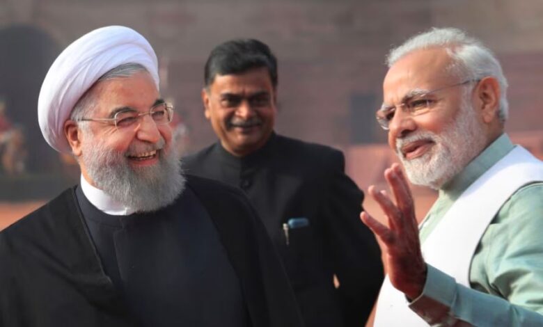 chabahar bandargah ,modi ,irani president